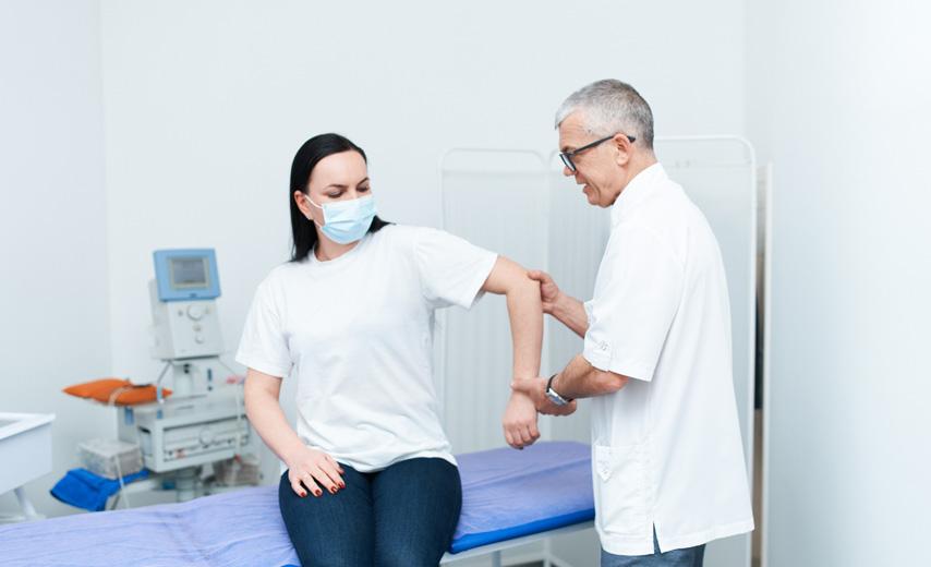 Лечение артроза локтевого сустава в Киеве  