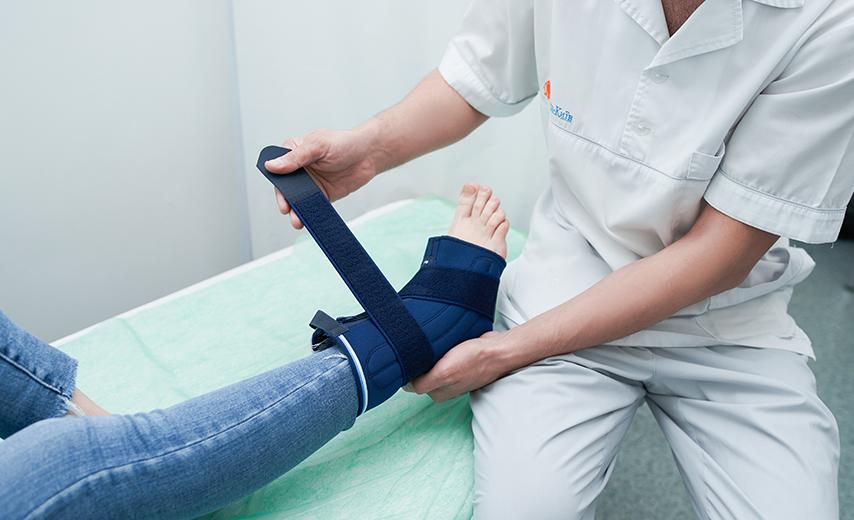 Лечение переломов пятки в Киеве